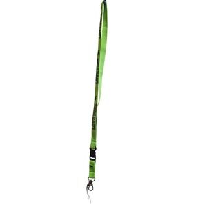 Victoria's Secret LOVE PINK‎ Green Lanyard Keychain ID Badge Holder